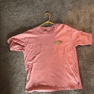 Billabong Pink Short Sleeve Tee Casual Cotton